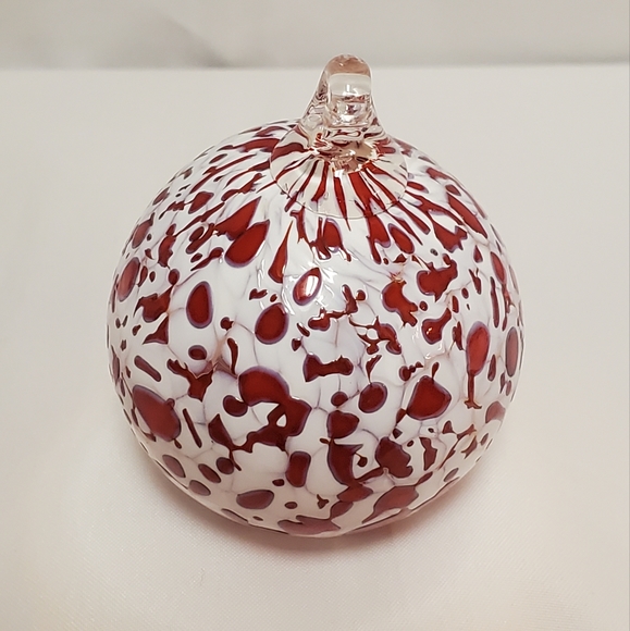 Handblown Glass Tree Ornament - Picture 3 of 6